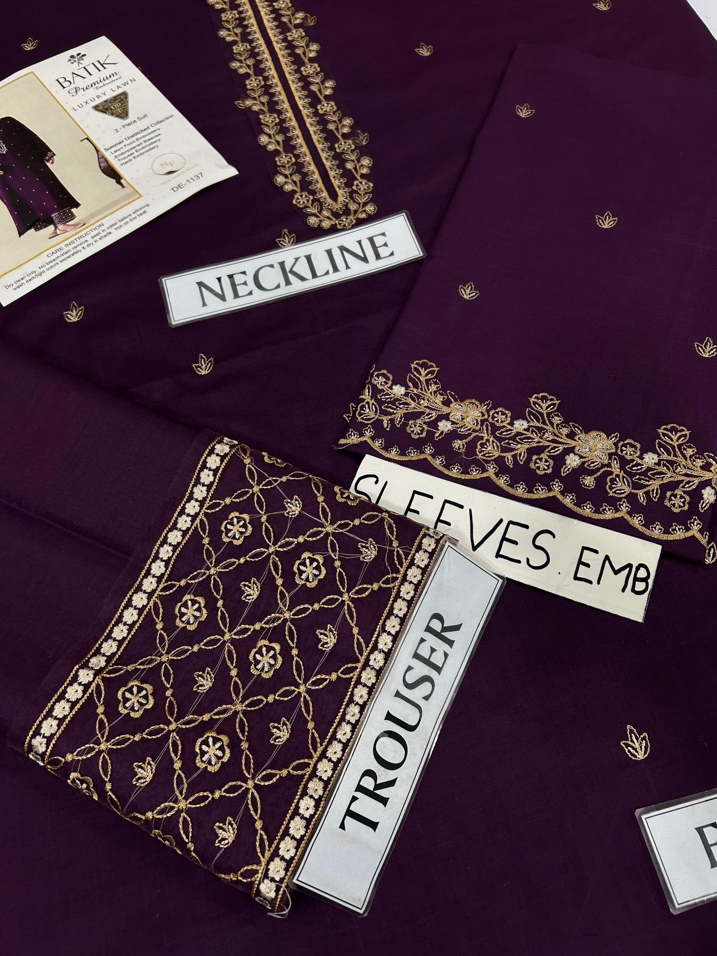 Batik Wear – Premium Embroidered Lawn Suits for Women