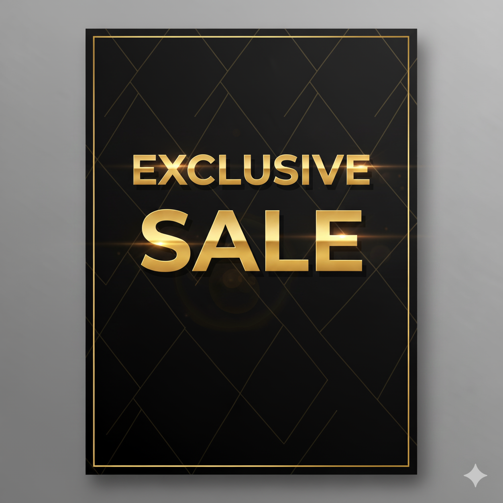 EXCLUSIVE SALE