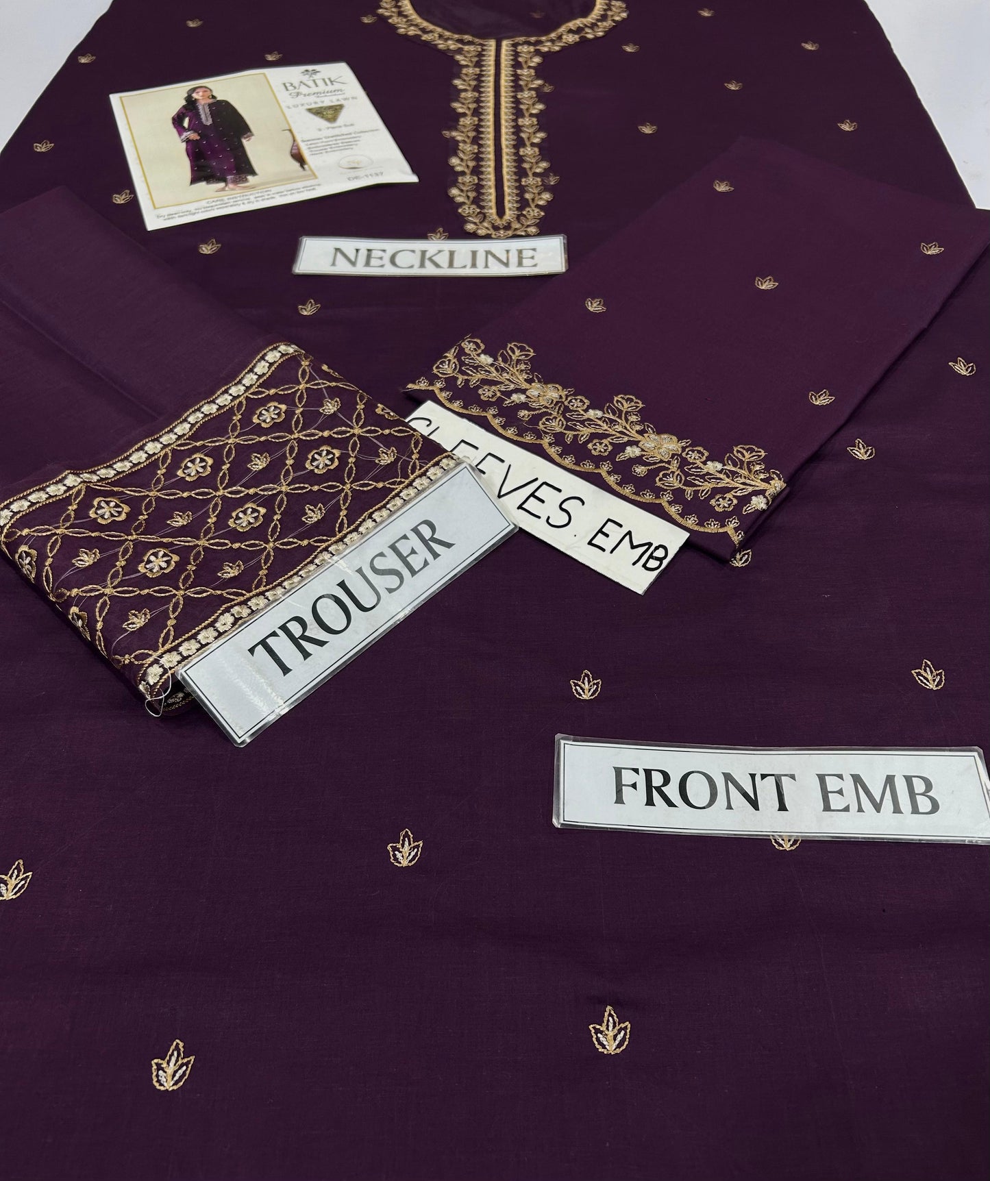 Batik Wear – Premium Embroidered Lawn Suits for Women